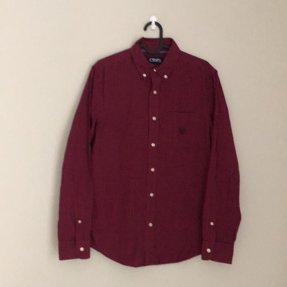 Chaps Men’s Classic Slim Fit Long Sleeve shirt (S)
